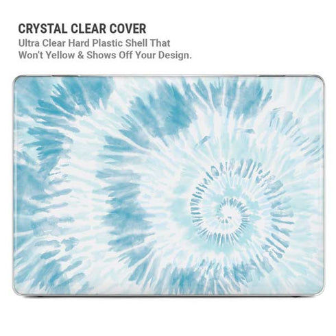 Blue and White Tie Dye MacBook Pro 14in (2021-24) Case plus Skin
