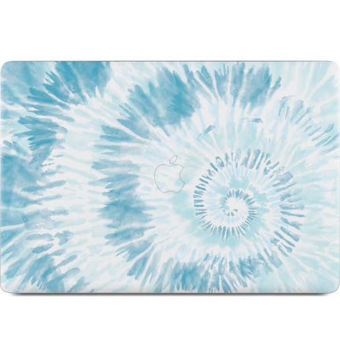 Blue and White Tie Dye MacBook Skins