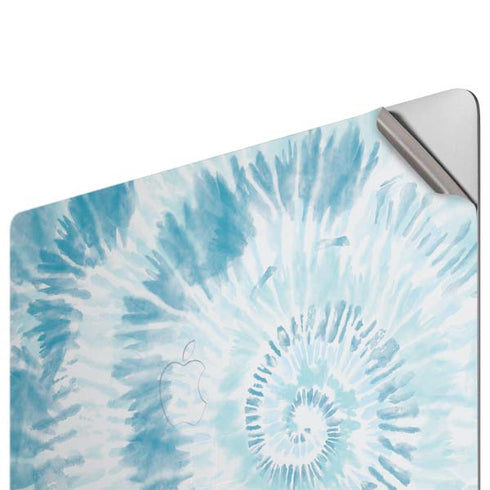 Blue and White Tie Dye Apple MacBook Pro 16-inch Skin