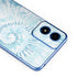 Blue and White Tie Dye Moto G Play 4G (2024) Skin