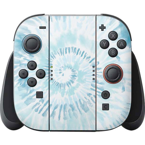 Blue and White Tie Dye Nintendo Switch 2 (2025) Joy-Con Controller Skin