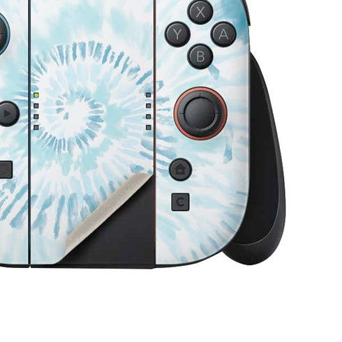 Blue and White Tie Dye Nintendo Switch 2 (2025) Joy-Con Controller Skin