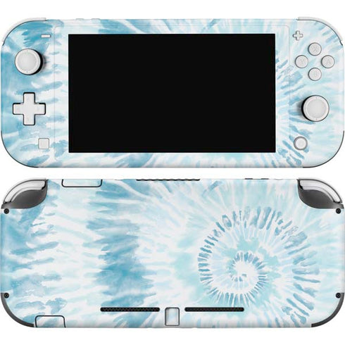 Blue and White Tie Dye Nintendo Skins