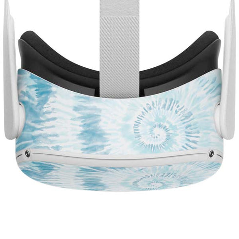 Blue and White Tie Dye Oculus Quest 2 Skin