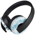 Blue and White Tie Dye PlayStation 4 Gold Wireless Headset Skin