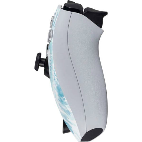 Blue and White Tie Dye PlayStation Portal Remote Player Skin