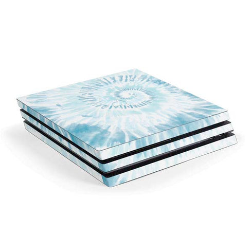 Blue and White Tie Dye PlayStation PS4 Skins