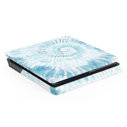 Blue and White Tie Dye PlayStation PS4 Skins