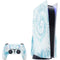 Blue and White Tie Dye PlayStation PS5 Skins