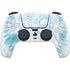 Blue and White Tie Dye PlayStation PS5 Skins