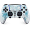 Blue and White Tie Dye PS5 DualSense Edge Pro Controller Skin
