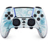 Blue and White Tie Dye PS5 DualSense Edge Pro Controller Skin