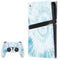 Blue and White Tie Dye PS5 Pro Bundle Skin