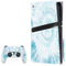 Blue and White Tie Dye PS5 Pro Disk Bundle Skin