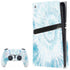 Blue and White Tie Dye PS5 Pro Disk Bundle Skin
