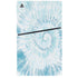Blue and White Tie Dye PS5 Slim Digital Edition Console Skin