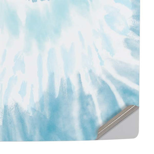 Blue and White Tie Dye PS5 Slim Digital Edition Console Skin