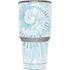 Blue and White Tie Dye Yeti 30oz Rambler Tumbler Skin