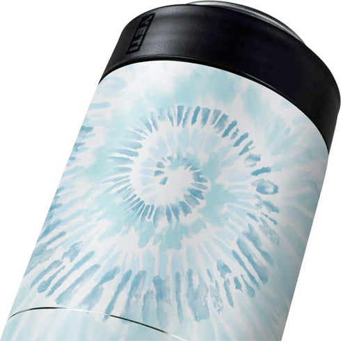 Blue and White Tie Dye Yeti Colster Can Insulator Skin