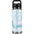 Blue and White Tie Dye YETI Rambler 26oz Bottle Skin