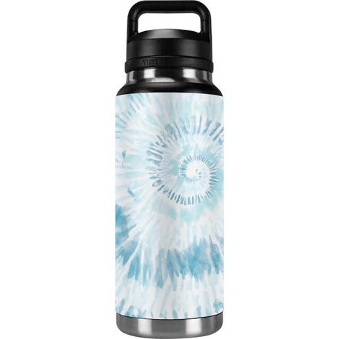 Blue and White Tie Dye YETI Rambler 36oz Bottle Skin