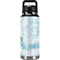 Blue and White Tie Dye YETI Rambler 36oz Bottle Skin