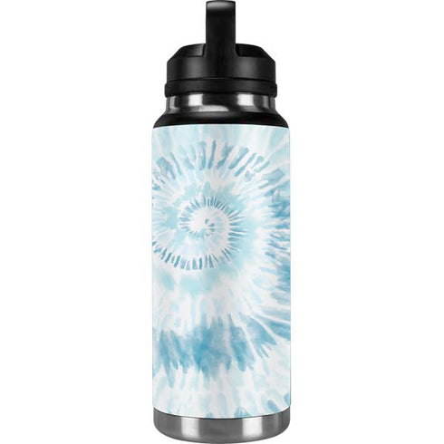 Blue and White Tie Dye YETI Rambler 36oz Bottle Skin