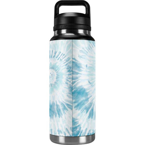 Blue and White Tie Dye YETI Rambler 36oz Bottle Skin