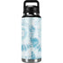 Blue and White Tie Dye YETI Rambler 36oz Bottle Skin