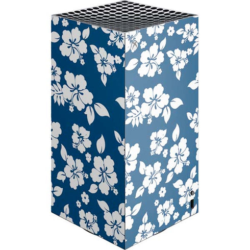 Blue and White XBox Series X Digital Edition Console Skin