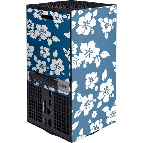 Blue and White XBox Series X Digital Edition Console Skin