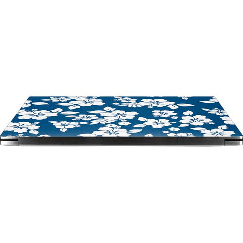 Blue and White Dell XPS Skin