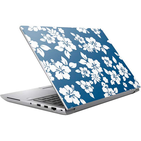 Blue and White HP ZBook Fury 16 G10 Skin