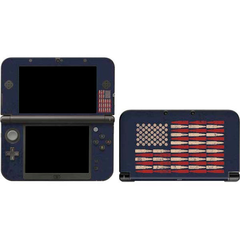 Blue Bullet American Flag Nintendo Skins