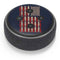 Blue Bullet American Flag Amazon Echo Dot Skin