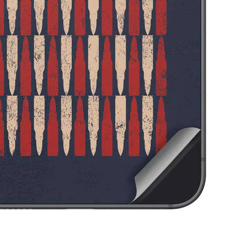 Blue Bullet American Flag Galaxy A16 5G Skin