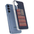 Blue Bullet American Flag Galaxy A35 5G Clear Case