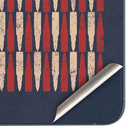 Blue Bullet American Flag Galaxy A35 5G Skin