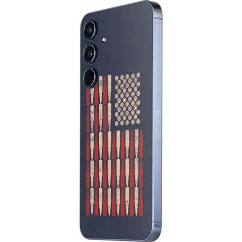 Blue Bullet American Flag Galaxy A36 5G Skin