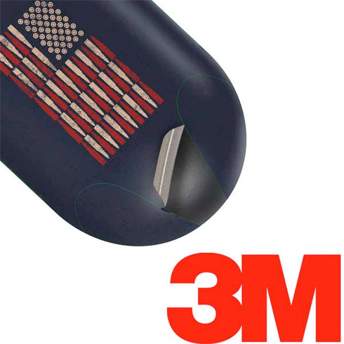 Blue Bullet American Flag Galaxy Buds Skin