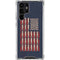 Blue Bullet American Flag Galaxy S23 Ultra Clear Case