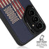 Blue Bullet American Flag Galaxy S25 Kickstand Case