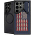 Blue Bullet American Flag Galaxy S24 Ultra Kickstand Case
