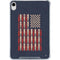 Blue Bullet American Flag iPad 11th Gen (2025) Clear Case