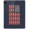 Blue Bullet American Flag iPad Pro 11in (2024) Clear Case