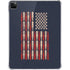 Blue Bullet American Flag iPad Pro 11in (2024) Clear Case
