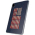Blue Bullet American Flag iPad Pro 11in (2024) Clear Case