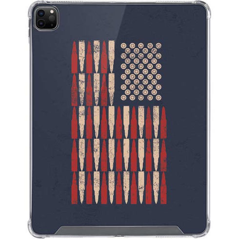 Blue Bullet American Flag iPad Cases