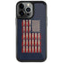 Blue Bullet American Flag iPhone Cases