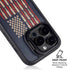 Blue Bullet American Flag iPhone 14 Pro Kickstand Case